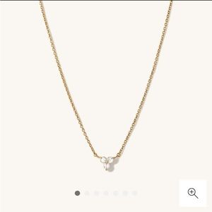 Mejuri Lotus Necklace